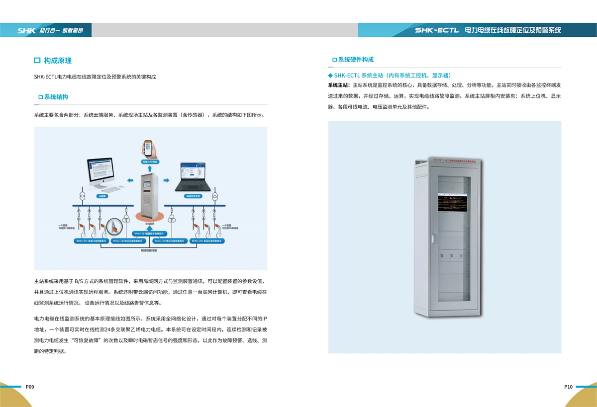 合凯电气SHK-ECTL电力电缆在线故障定位及预警系统详细介绍